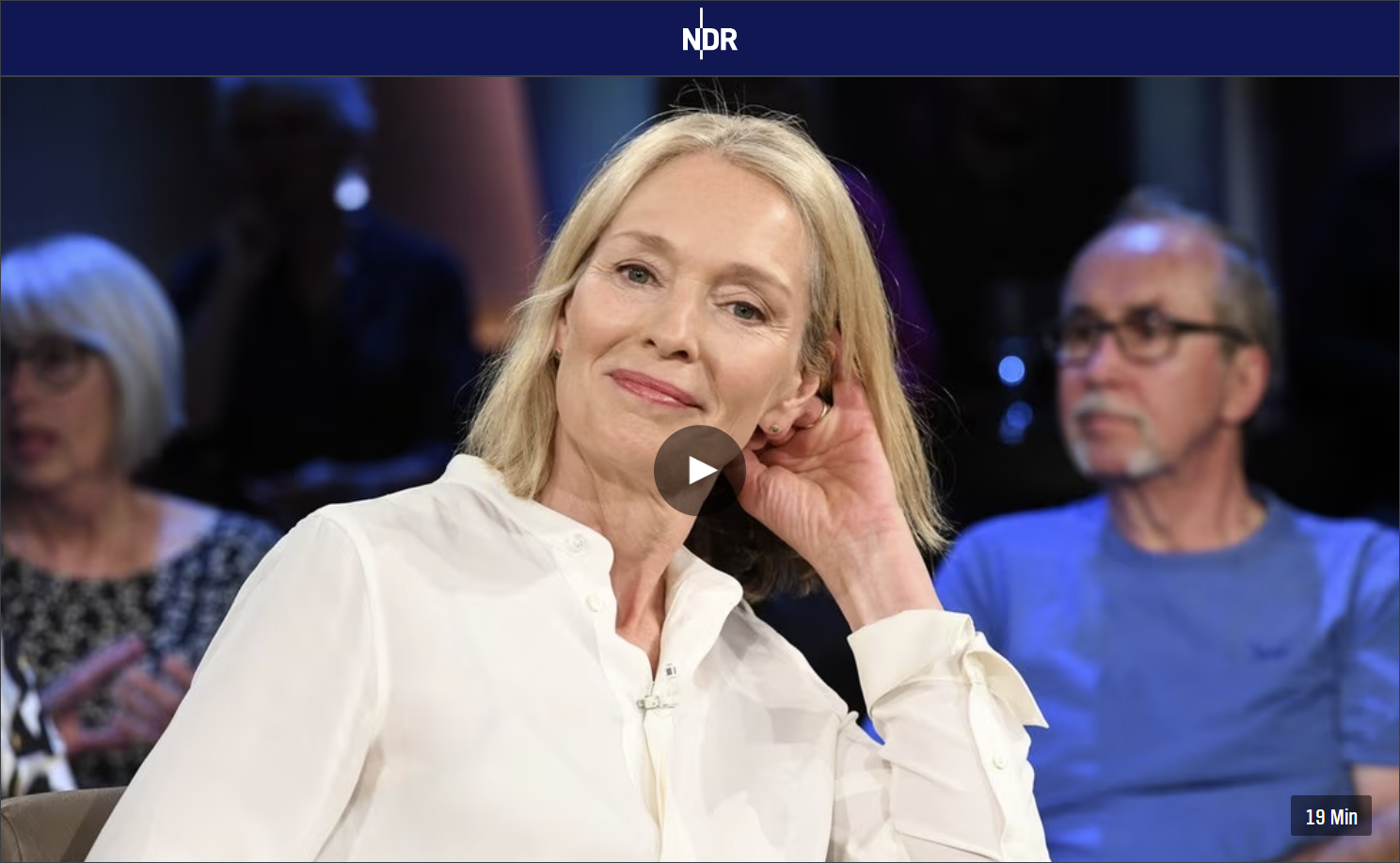 Katja Weitzenböck in der NDR Talk Show